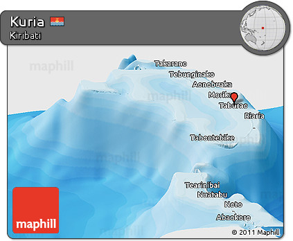 Political Panoramic Map of Kuria