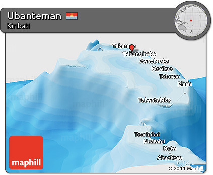 Political Panoramic Map of Ubanteman