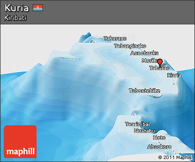 Political Panoramic Map of Kuria