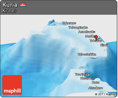 Political Panoramic Map of Kuria