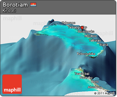 Satellite Panoramic Map of Borotiam