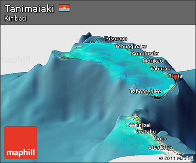 Satellite Panoramic Map of Tanimaiaki