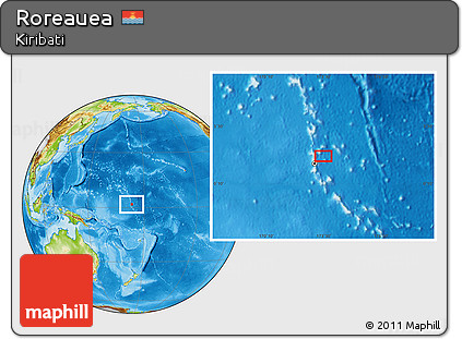Physical Location Map of Roreauea