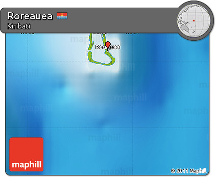 Physical Map of Roreauea