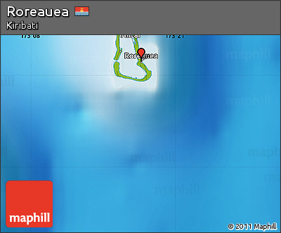 Physical Map of Roreauea