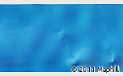 Shaded Relief 3D Map of the area around 1° 45' 3" N, 21° 10' 29" W