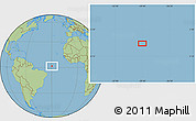 Savanna Style Location Map of the area around 1° 45' 3" N, 29° 40' 29" W
