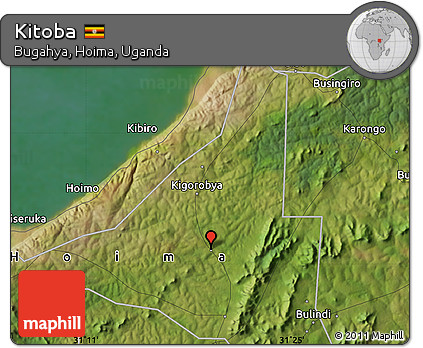 Satellite Map of Kitoba