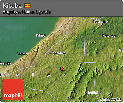 Satellite Map of Kitoba
