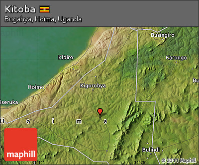 Satellite Map of Kitoba