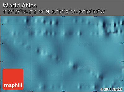 Satellite Map of the Area around 1° 45' 3" N, 31° 22' 30" W