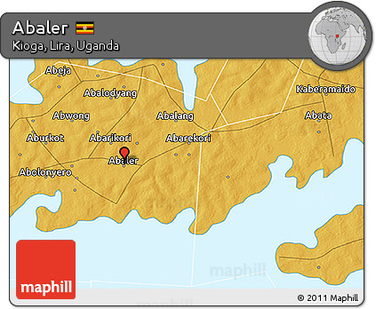 Physical 3D Map of Abaler