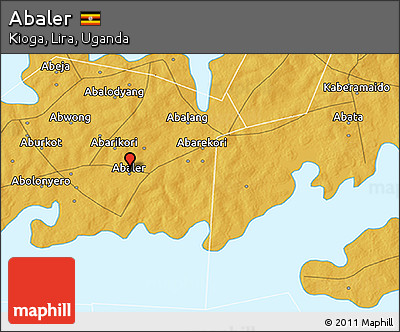 Physical 3D Map of Abaler