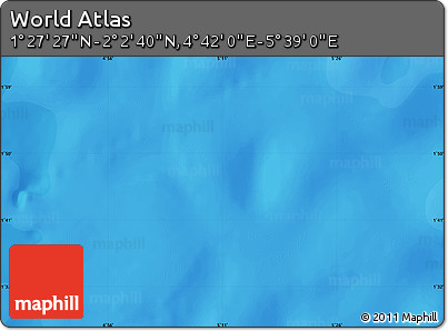 Political Map of the Area around 1° 45' 3" N, 5° 10' 30" E