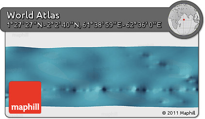 Satellite Panoramic Map of the Area around 1° 45' 3" N, 62° 7' 30" E