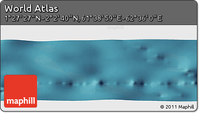 Satellite Panoramic Map of the Area around 1° 45' 3" N, 62° 7' 30" E