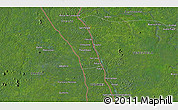 Satellite 3D Map of the area around 1° 45' 3" N, 67° 4' 29" W