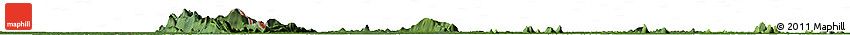 Satellite Horizon Map of the Area around 1° 45' 3" N, 67° 55' 30" W