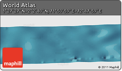 Satellite Panoramic Map of the Area around 1° 45' 3" N, 72° 19' 29" E