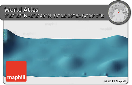 Satellite Panoramic Map of the Area around 1° 45' 3" N, 74° 1' 30" E