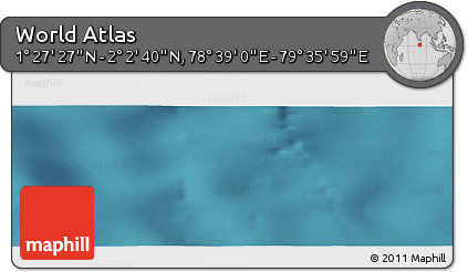 Satellite Panoramic Map of the Area around 1° 45' 3" N, 79° 7' 30" E