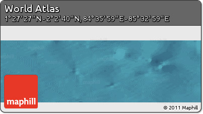 Satellite Panoramic Map of the Area around 1° 45' 3" N, 85° 4' 29" E
