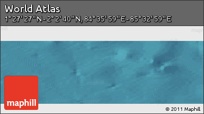 Satellite Panoramic Map of the Area around 1° 45' 3" N, 85° 4' 29" E