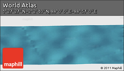 Satellite Panoramic Map of the Area around 1° 45' 3" N, 88° 28' 29" E