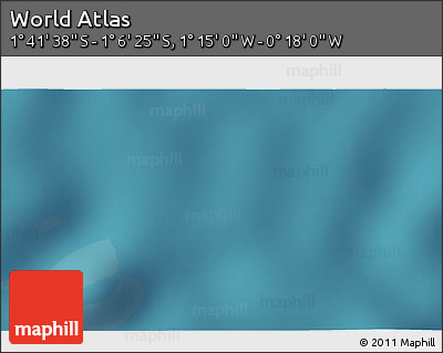 Satellite 3D Map of the Area around 1° 24' 2" S, 0° 46' 30" W