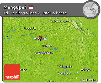 Physical Map of Mengupeh