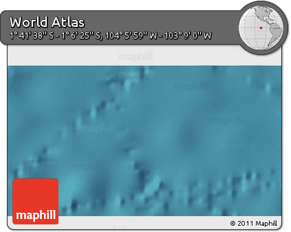 Satellite 3D Map of the Area around 1° 24' 2" S, 103° 37' 30" W