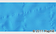 Physical 3D Map of the area around 1° 24' 2" S, 110° 25' 30" W