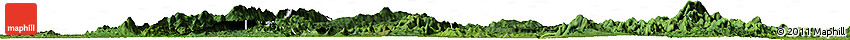 Satellite Horizon Map of the Area around 1° 24' 2" S, 115° 40' 30" E