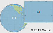 Savanna Style Location Map of the area around 1° 24' 2" S, 123° 10' 30" W