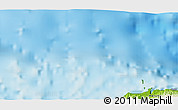 Physical 3D Map of the area around 1° 24' 2" S, 124° 10' 30" E