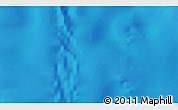 Physical 3D Map of the area around 1° 24' 2" S, 124° 52' 30" W