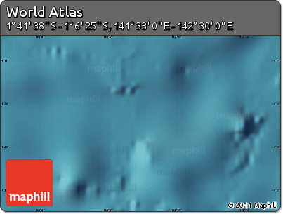 Satellite Map of the Area around 1° 24' 2" S, 142° 1' 30" E
