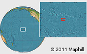 Satellite Location Map of the area around 1° 24' 2" S, 148° 40' 30" W