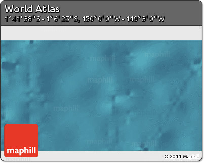 Satellite 3D Map of the Area around 1° 24' 2" S, 149° 31' 30" W