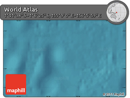 Satellite Map of the Area around 1° 24' 2" S, 155° 37' 30" E
