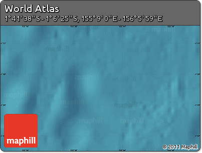 Satellite Map of the Area around 1° 24' 2" S, 155° 37' 30" E