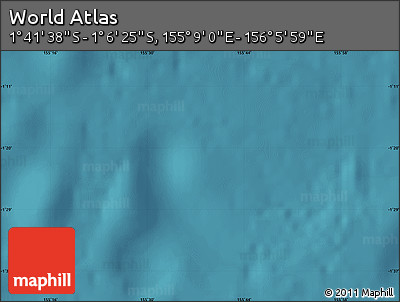 Satellite Map of the Area around 1° 24' 2" S, 155° 37' 30" E