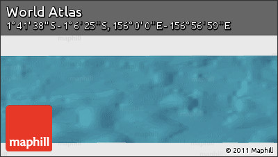 Satellite Panoramic Map of the Area around 1° 24' 2" S, 156° 28' 29" E
