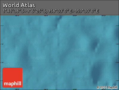 Satellite Map of the Area around 1° 24' 2" S, 159° 1' 30" E
