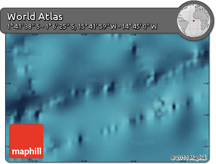 Satellite Map of the Area around 1° 24' 2" S, 15° 13' 29" W