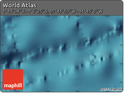 Satellite Map of the Area around 1° 24' 2" S, 15° 13' 29" W