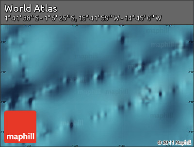 Satellite Map of the Area around 1° 24' 2" S, 15° 13' 29" W