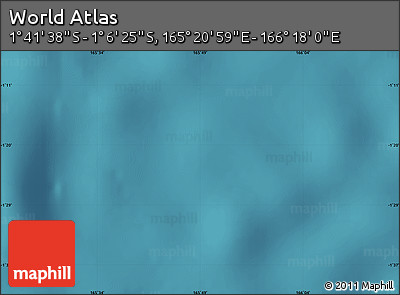 Satellite Map of the Area around 1° 24' 2" S, 165° 49' 29" E