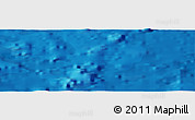 Political Panoramic Map of the area around 1° 24' 2" S, 166° 31' 30" W