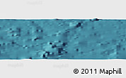 Satellite Panoramic Map of the area around 1° 24' 2" S, 166° 31' 30" W